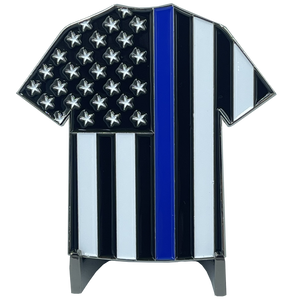 CBP Officer Uniform Shirt Challenge Coin Thin Blue Line Field Ops OFO Field Operations CBPO BL4-009 - www.ChallengeCoinCreations.com