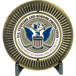 CBP Border Patrol Field Operations Air and Marine AMO BP Agent cbpo Spinner Challenge Coin BL13-003 - www.ChallengeCoinCreations.com