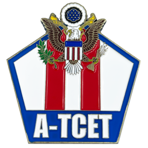 CBP Officer A-TCET Anti Terrorism Contraband Enforcement Team Airport Seaport BL15-018 - www.ChallengeCoinCreations.com