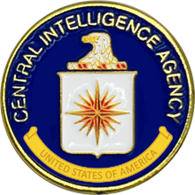 Load image into Gallery viewer, CIA Central Intelligence Agency Lapel Pin BFP-010 P-002C