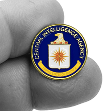 Load image into Gallery viewer, CIA Central Intelligence Agency Lapel Pin BFP-010 P-002C