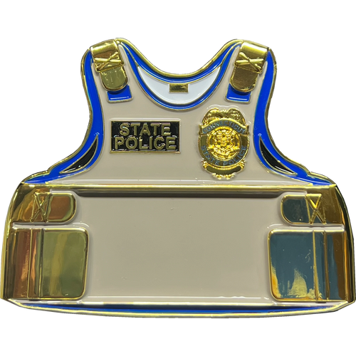 Connecticut State Police Trooper Challenge Coin EL11-011