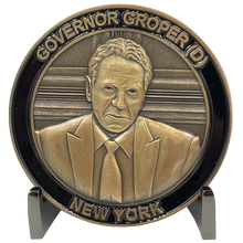 Load image into Gallery viewer, New York Governor Cuomo Scandal Challenge Coin BL7-003 - www.ChallengeCoinCreations.com