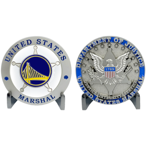 California Basketball United States NY US Marshal Challenge Coin CA CHP OPD Oakland EL6-023