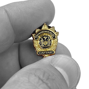 NYPD Captain New York City Police Department Lapel Pin PBX-004-B P-005A
