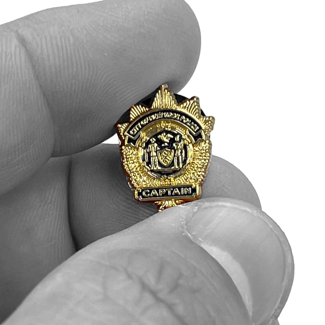 NYPD Captain New York City Police Department Lapel Pin PBX-004-B P-005A