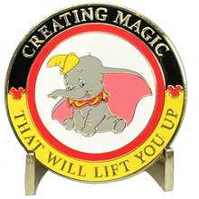 Load image into Gallery viewer, Disney CREATING MAGIC Cast Member Challenge Coin Security Safety BL9-013 - www.ChallengeCoinCreations.com
