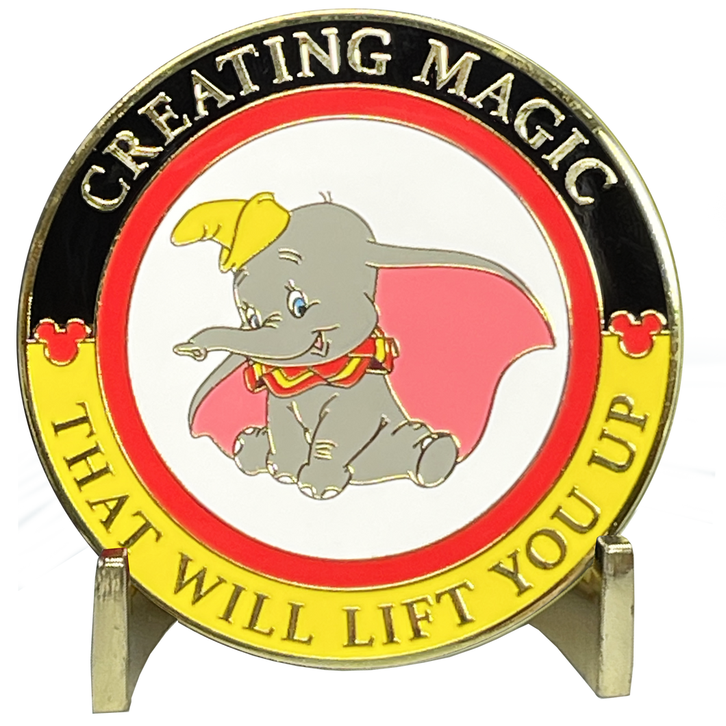 Disney CREATING MAGIC Cast Member Challenge Coin Security Safety BL9-013 - www.ChallengeCoinCreations.com