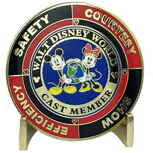 Disney CREATING MAGIC Cast Member Challenge Coin Security Safety BL9-013 - www.ChallengeCoinCreations.com