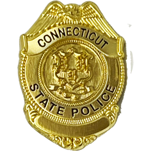 Connecticut State Police Trooper Pin CT Officer CSP PBX-002-H P-162C