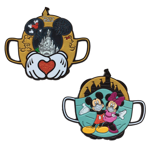 Red Version Pandemic Disney Challenge Coin Unofficial MMR