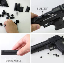 Load image into Gallery viewer, Building Block Pistol Toy 12 and up Adult Supervision Fires Plastic Ball FREE USA SHIPPING SHIPS FREE FROM USA