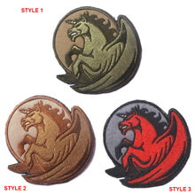 Load image into Gallery viewer, Airborne Pegasus Military Fantasy Embroidered Hook and Loop Morale Patch FREE USA SHIPPING SHIPS FREE FROM USA PAT-687 688 689