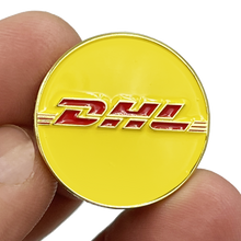 Load image into Gallery viewer, DHL lapel pin BL11-011 - www.ChallengeCoinCreations.com