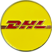 Load image into Gallery viewer, DHL lapel pin BL11-011 - www.ChallengeCoinCreations.com