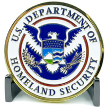 Load image into Gallery viewer, Air and Marine Challenge Coin AMO Agent CBP Air Branch Marine Branch Interdiction Enforcement Aviation BL5-010 - www.ChallengeCoinCreations.com
