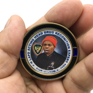 Parody Tyrone Biggums LAPD Acting Head DRE Challenge Coin
