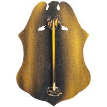 Load image into Gallery viewer, 911 Emergency Dispatcher Fire Police EMT thin gold line Pin not a Challenge Coin CL10-04