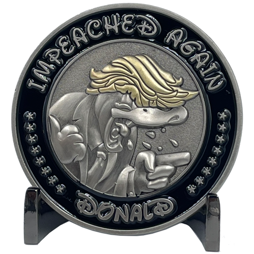 Donald Trump Duck Challenge Coin President MAGA 45 BL7-001 - www.ChallengeCoinCreations.com