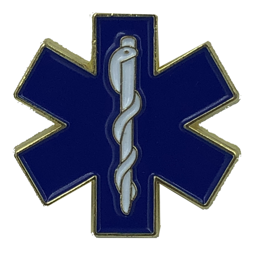 EMT EMS PARAMEDIC pin L-20 - www.ChallengeCoinCreations.com