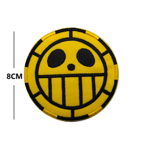 Parody Skull and Crossbones  Embroidered Iron On Morale Patch FREE USA SHIPPING SHIPS FREE IN USA Pat-445