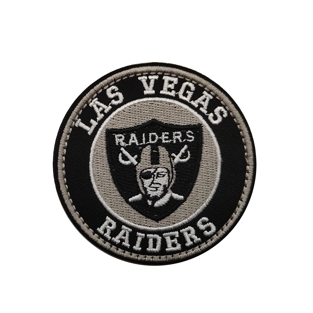 Las Raiders Vegas Football Embroidered Tactical Hook and Loop Morale Patch  FREE USA SHIPPING SHIPS FREE FROM USA  PAT-707