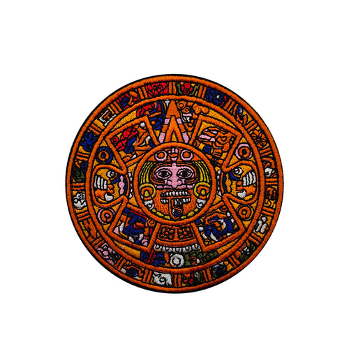 Classic Mayan Calendar Embroidered Hook and Loop Tactical Morale Patch FREE USA SHIPPING SHIPS FREE FROM USA PAT-686