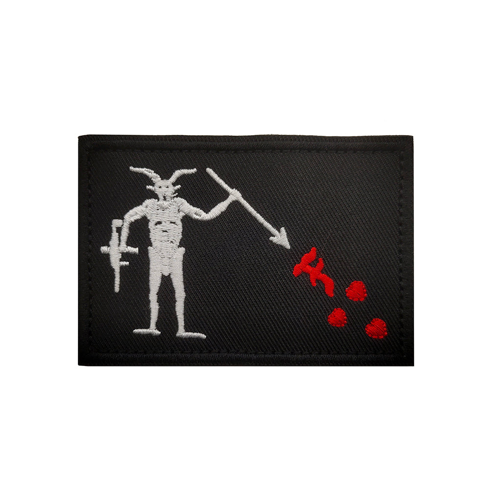 Seal Team Pirate  Embroidered Hook and Loop Morale Patch FREE USA SHIPPING SHIPS FREE IN USA Pat-448