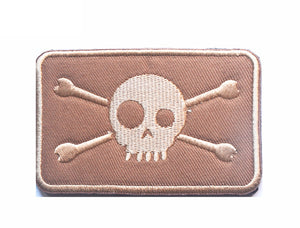 Pirate Skull an Crossbones Davy Jones Hook and Loop Morale Patch FREE USA SHIPPING SHIPS FROM USA PAT-596 597