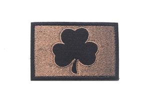 3 Leaf Clover Lucky Irish St paddy Patricks Day Hook and Loop Morale Patch FREE USA SHIPPING SHIPS FROM USA PAT-586 587 588 589  (E)