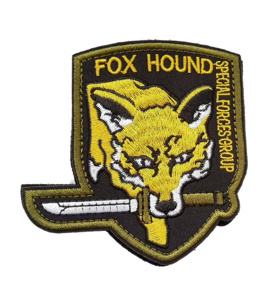 Special Operations Group Fox Hound Embroidered Tactical Hook and Loop Morale Patch  FREE USA SHIPPING SHIPS FREE FROM USA  PAT-696
