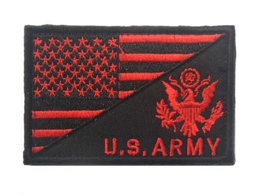 United States Army USA FLAG Tactical Patch Army Marines Morale Hook and Loop FREE USA SHIPPING  SHIPS FROM USA PAT-477