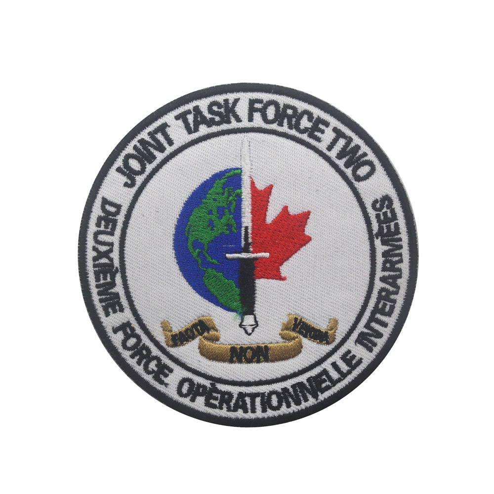 Canada Joint Task Force 2 JTF2 Embroidered Tactical Hook and Loop Morale Patch  FREE USA SHIPPING SHIPS FREE FROM USA  PAT-697
