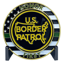 Load image into Gallery viewer, CBP Border Patrol Agent BPA Modelo inspired Especial version 2 Challenge Coin CL14-07 - www.ChallengeCoinCreations.com
