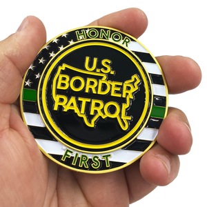 CBP Border Patrol Agent BPA Modelo inspired Especial version 2 Challenge Coin CL14-07 - www.ChallengeCoinCreations.com