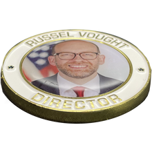 Load image into Gallery viewer, President Donald J. Trump Administration Executive Office Director Russel Vought Challenge Coin BL13-007 - www.ChallengeCoinCreations.com
