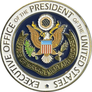 President Donald J. Trump Administration Executive Office Director Russel Vought Challenge Coin BL13-007 - www.ChallengeCoinCreations.com