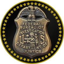 Load image into Gallery viewer, FBI Special Agent Investigator Analyst Lapel Pin cloisonné with dual pin posts BFP-007 P-189A