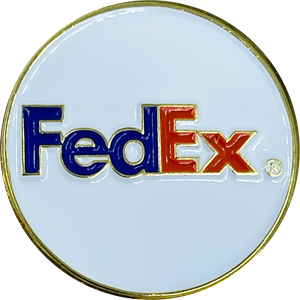 FedEx lapel pin BL11-013 - www.ChallengeCoinCreations.com