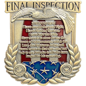 Kabul Afghanistan Final Inspection Memorial Challenge Coin Marines Navy August 26 2021 13 Soldiers BL17-012 - www.ChallengeCoinCreations.com