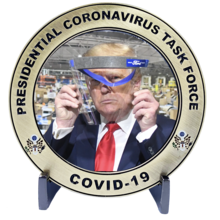 Presidential Task Force Trump Built Ford Tough Challenge Coin DL1-09 - www.ChallengeCoinCreations.com