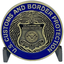 Load image into Gallery viewer, CBP Forensics Scientist Laboratories and Scientific Services Border Patrol Field Operations AMO Challenge Coin DL7-06 - www.ChallengeCoinCreations.com