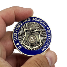 Load image into Gallery viewer, CBP Forensics Scientist Laboratories and Scientific Services Border Patrol Field Operations AMO Challenge Coin DL7-06 - www.ChallengeCoinCreations.com
