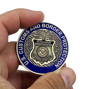CBP Forensics Scientist Laboratories and Scientific Services Border Patrol Field Operations AMO Challenge Coin DL7-06 - www.ChallengeCoinCreations.com