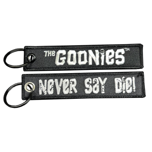 Goonies Never Say Die Keychain Chunk Sloth Fratellis BL3-006 LKC-19 - www.ChallengeCoinCreations.com
