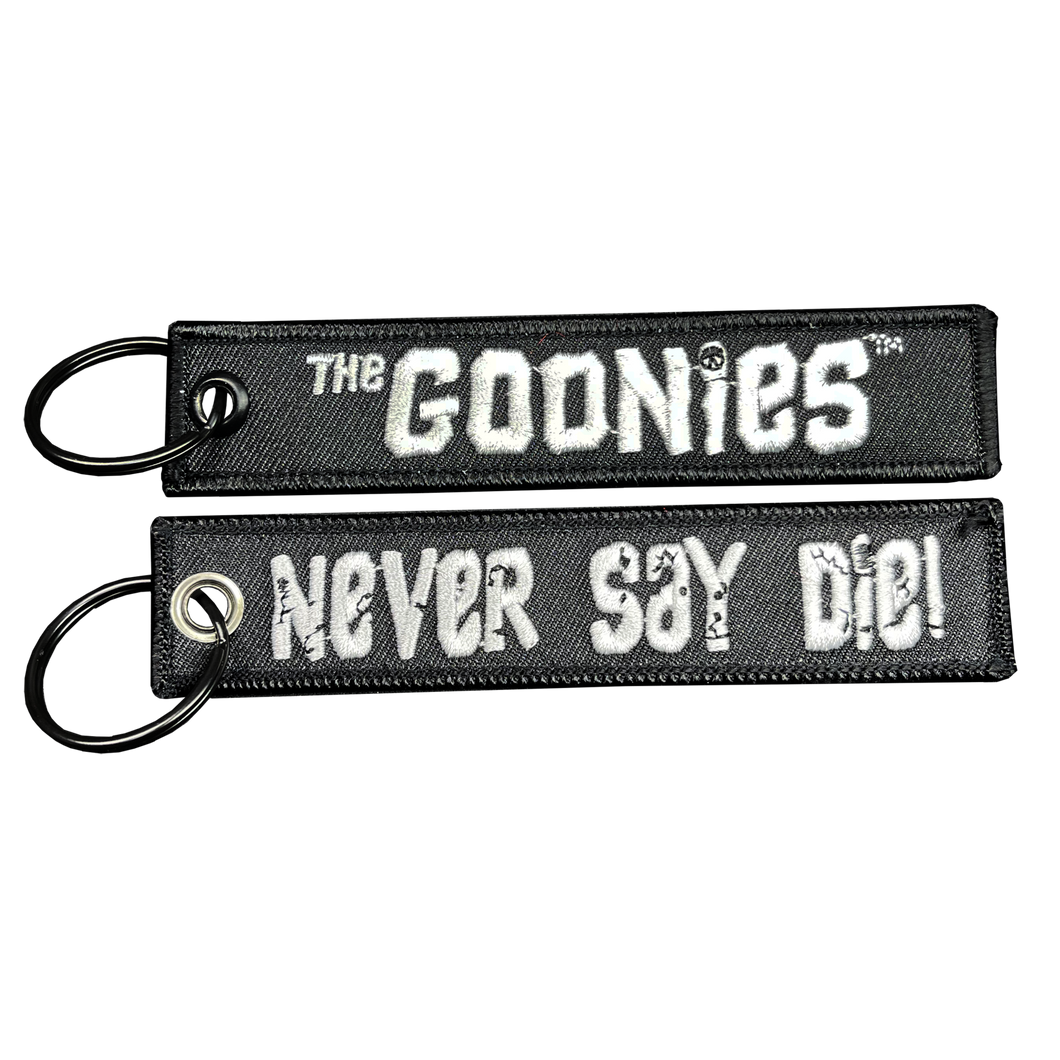 Goonies Never Say Die Keychain Chunk Sloth Fratellis BL3-006 LKC-19 - www.ChallengeCoinCreations.com