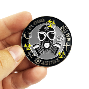 Statue of Liberty Thin Gray Line Correctional Officer Biohazard Pandemic Challenge Coin CO Corrections SERT RRT GL1-010 - www.ChallengeCoinCreations.com