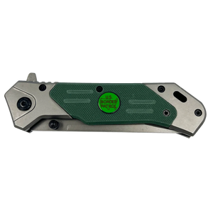 Border Patrol tactical pocket knife BPA Rescue Tool Steel Blade Patrol Agent CBP Bortac GB2-004 26-K