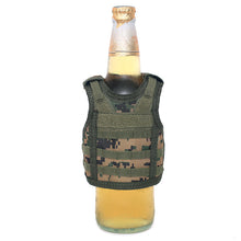 Load image into Gallery viewer, Tactical Beer Water Soda Bottle Can Vest with Hook and Loop FREE USA SHIPPING SHIPS FROM USA