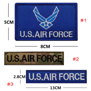 USAF FLAG Tactical Patch Air Force Morale Hook and Loop FREE USA SHIPPING  SHIPS FROM USA PAT-338/A/B